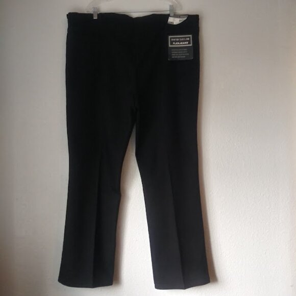 David Taylor Men's size 48X32 black flex jeans - Picture 4 of 14